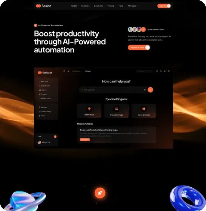 Help Desk<br> Landing Pages