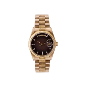 Stylish golden watch